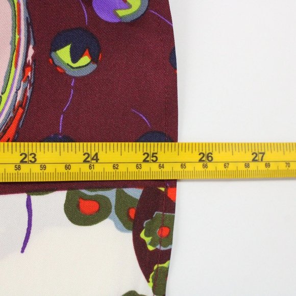 Drapers & Damons Blouse Top Womens Multicolor Lightweight Floral Pattern Size L - Picture 9 of 9